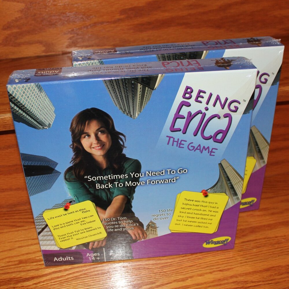 3/$55❤️sealed BEING ERICA THE GAME 2010 Winscott Temple Street Productions